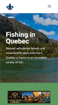Mobile Screenshot of fishinginquebec.com